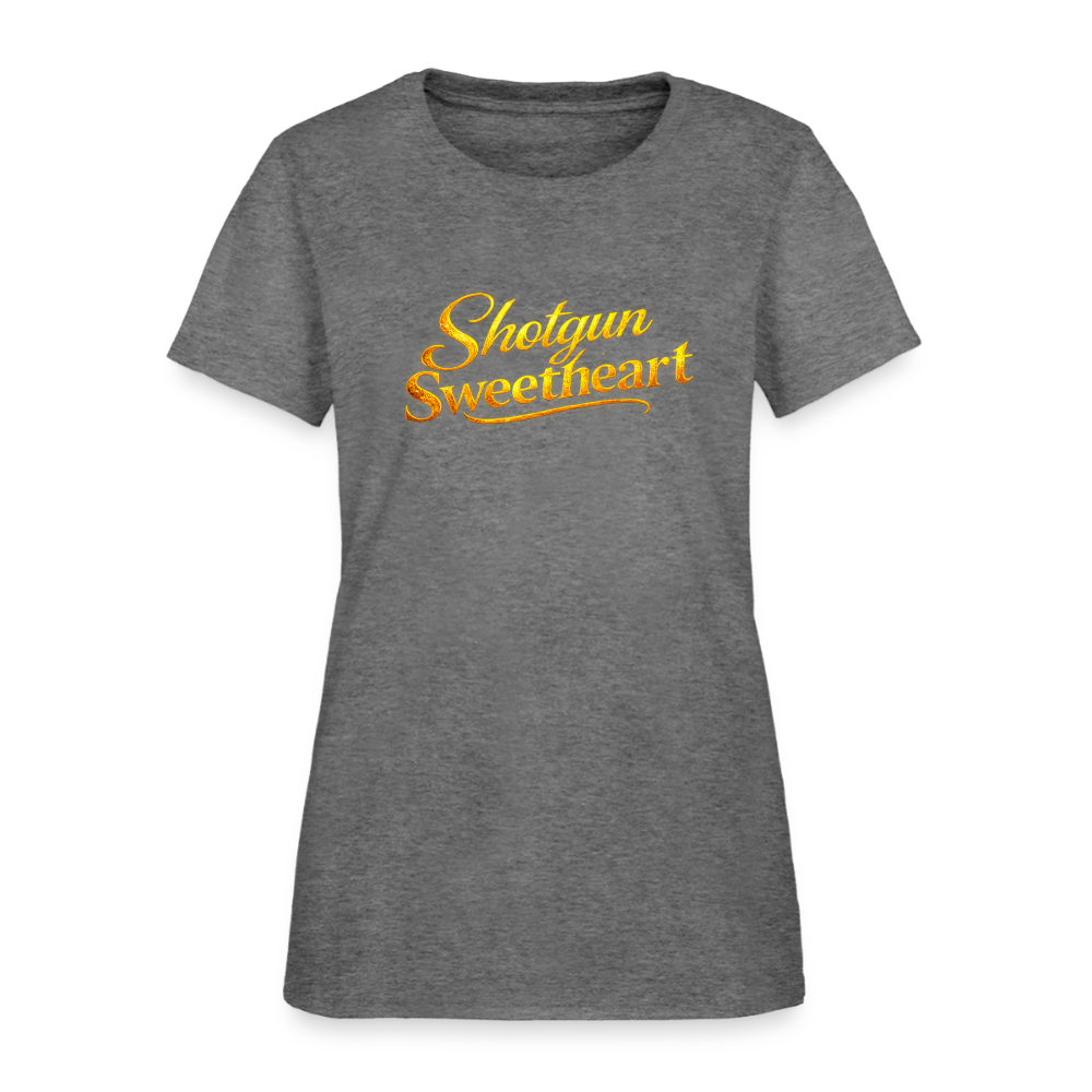 Shotgun Sweetheart - Small Shell Deadly Aim (Dark) - graphite heather