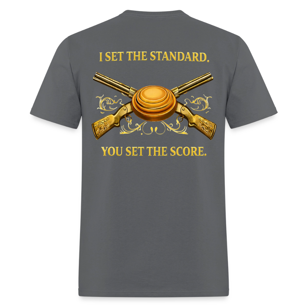The Standard Setter Tee – Trapper Series (Dark) - charcoal