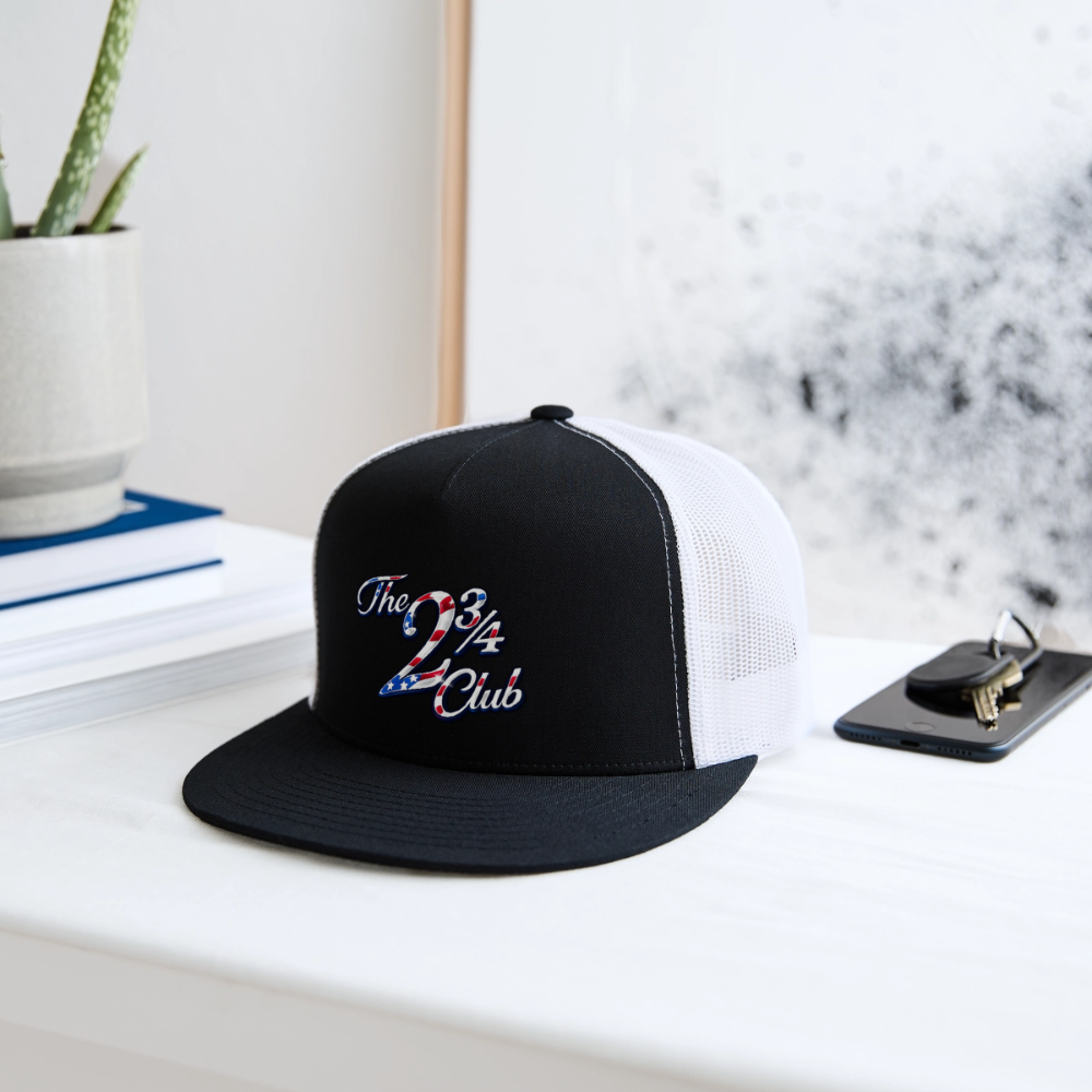 Americana Trucker Hat - black/white