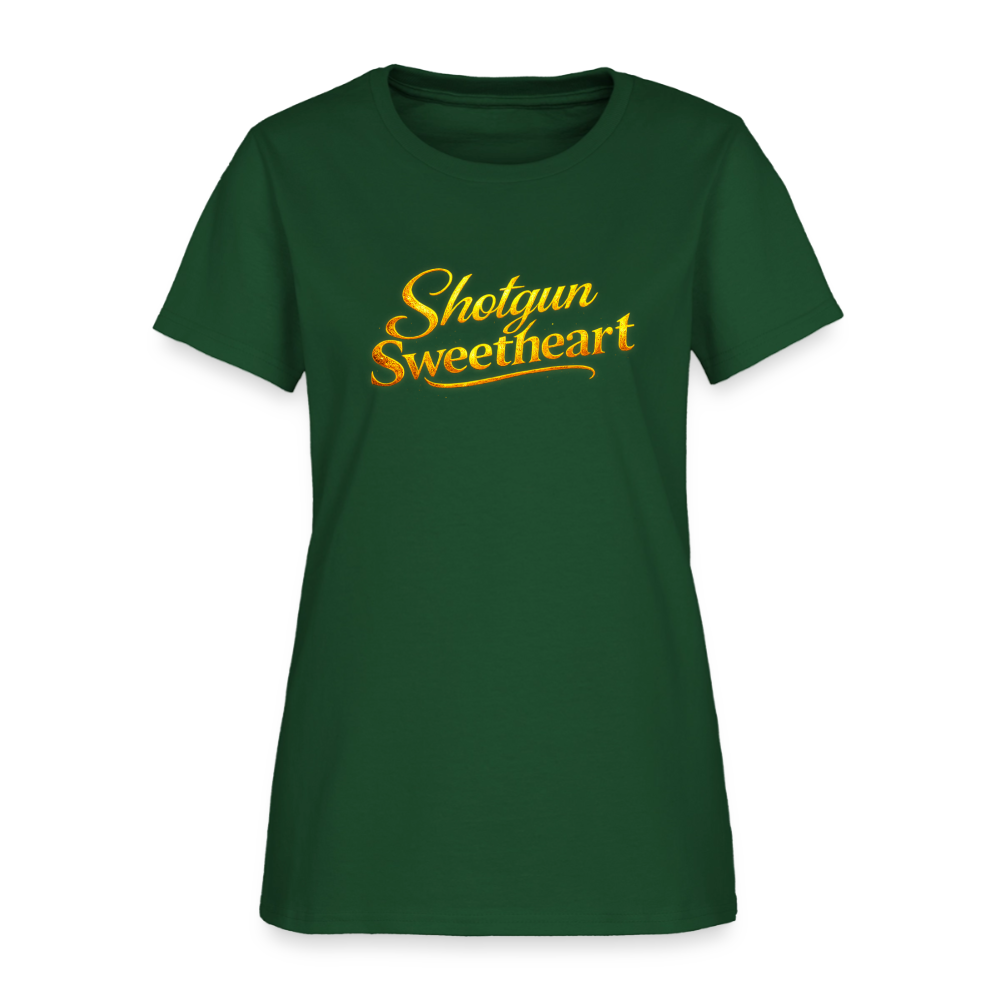 Shotgun Sweetheart - Small Shell Deadly Aim (Dark) - forest green
