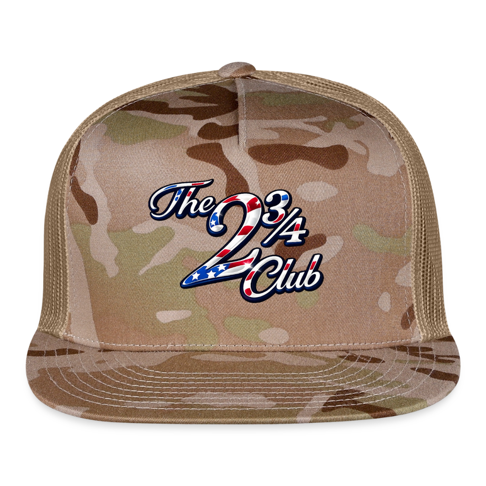 Americana Trucker Hat - MultiCam\tan