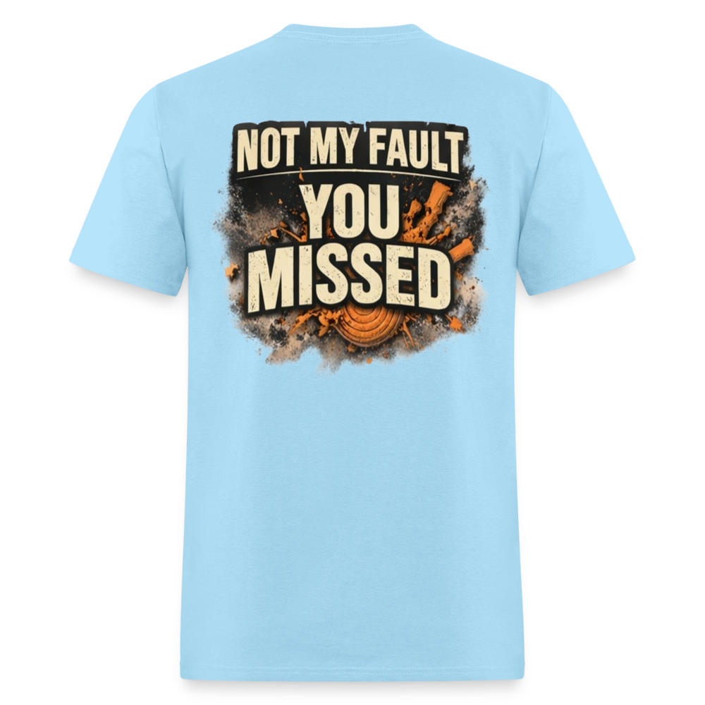 Professional Puller Tee – No Excuses Edition (Light) - powder blue