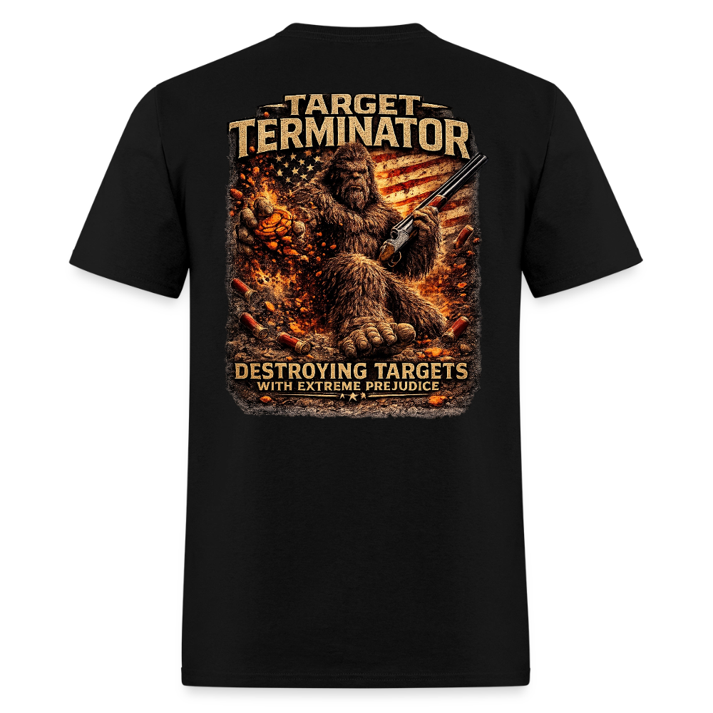Sasquatch Target Terminator – Destroying Targets With Extreme Prejudice - black