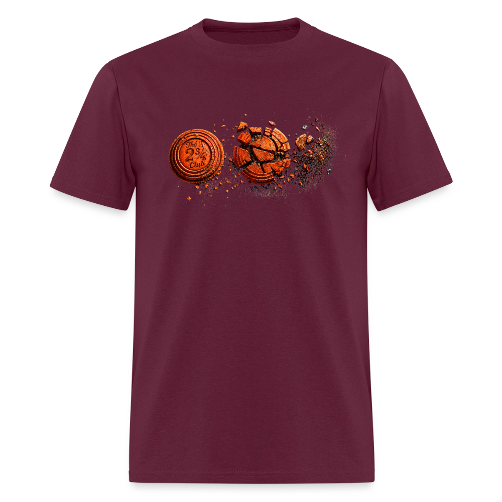 Break More Clays Tee – The 2¾ Club - burgundy