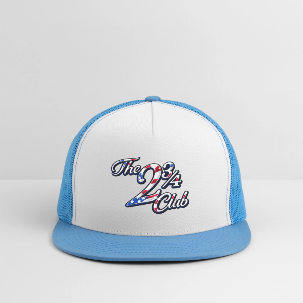 Americana Trucker Hat - white/blue