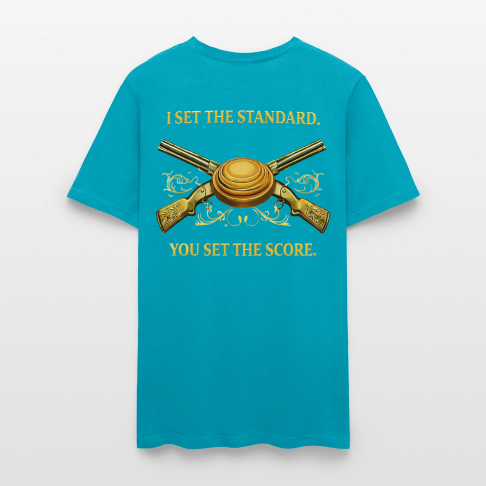 The Standard Setter Tee – Trapper Series (Dark) - turquoise