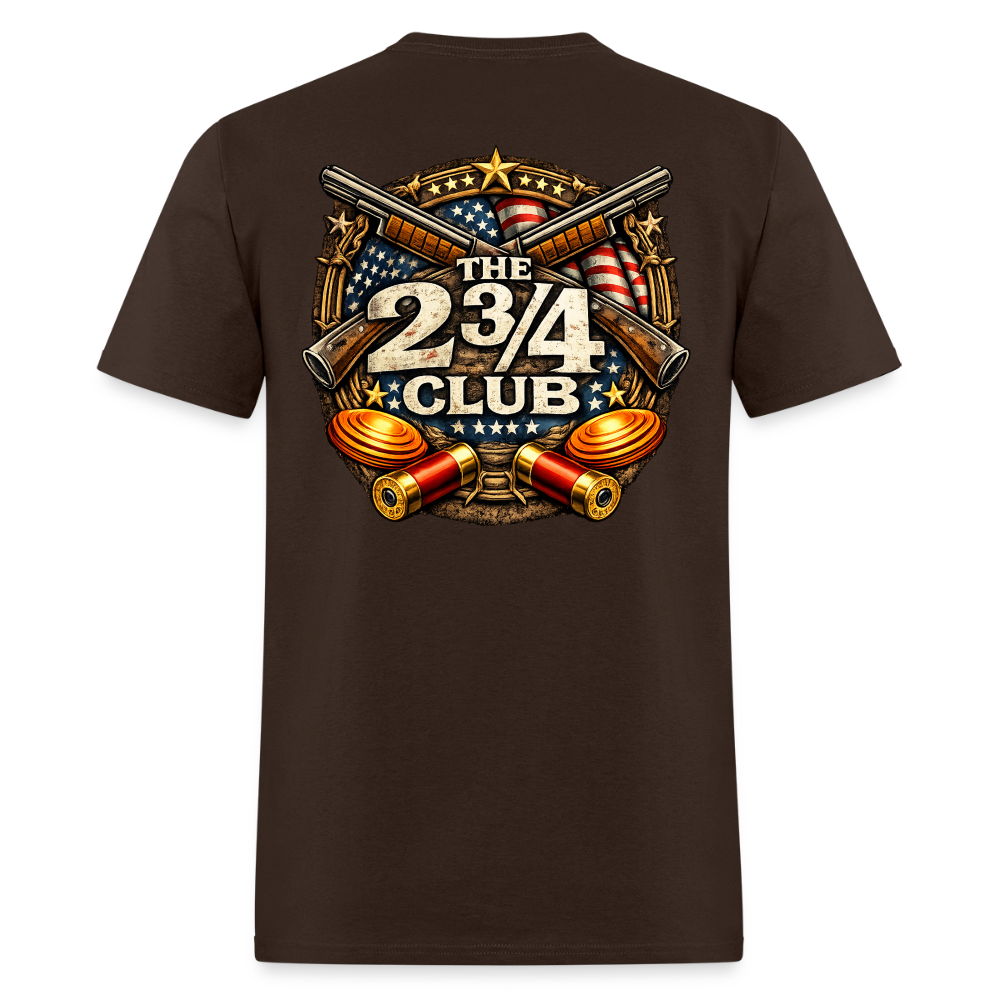 Freedom Fire – The 2¾ Club Patriot Crest Tee - brown