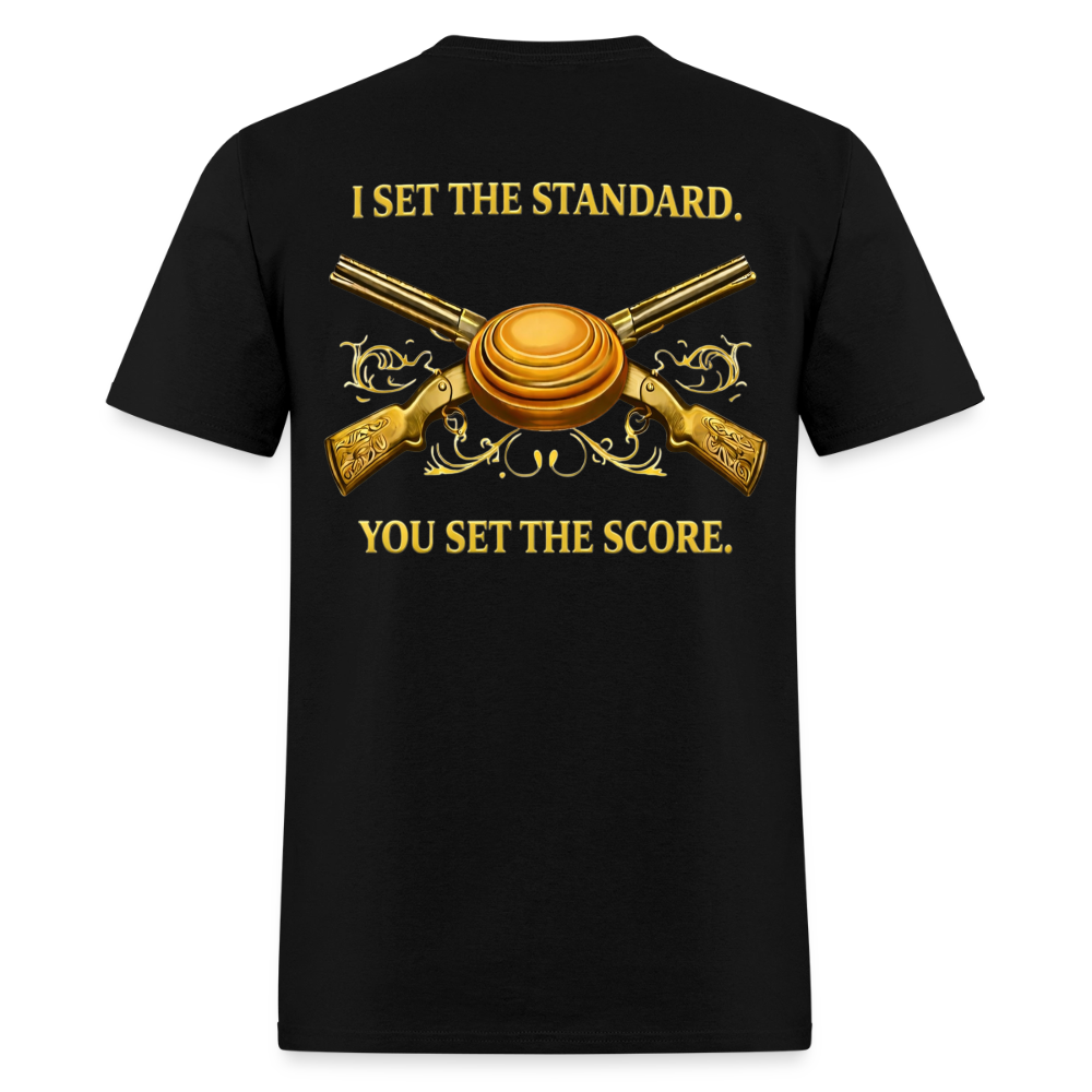 The Standard Setter Tee – Trapper Series (Dark) - black