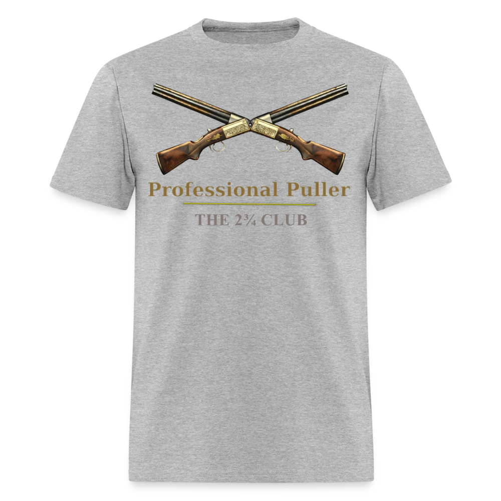 Professional Puller Tee – The 2¾ Club (Trapper Series) - heather gray