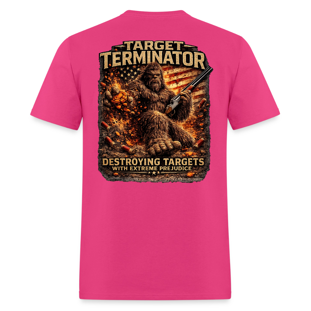 Sasquatch Target Terminator – Destroying Targets With Extreme Prejudice - fuchsia