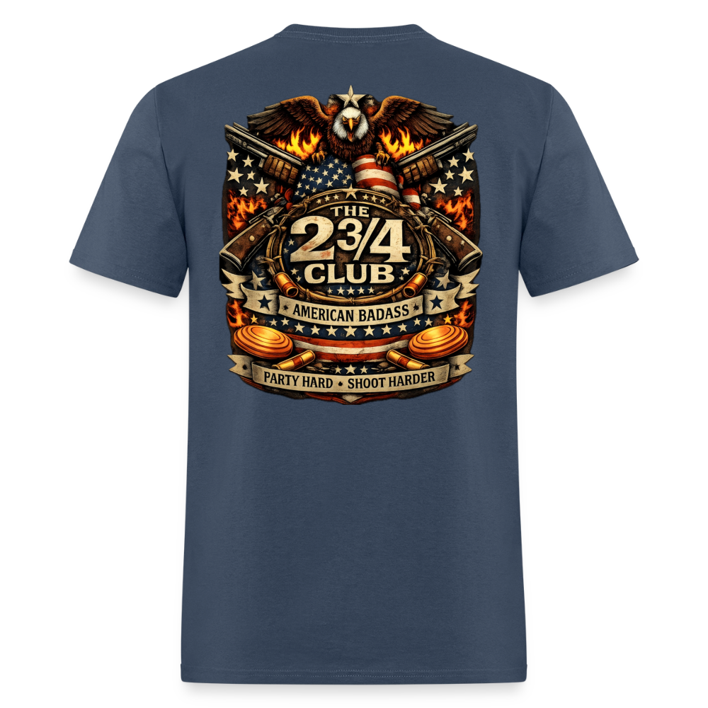 American Badass Tee -  blue dusk