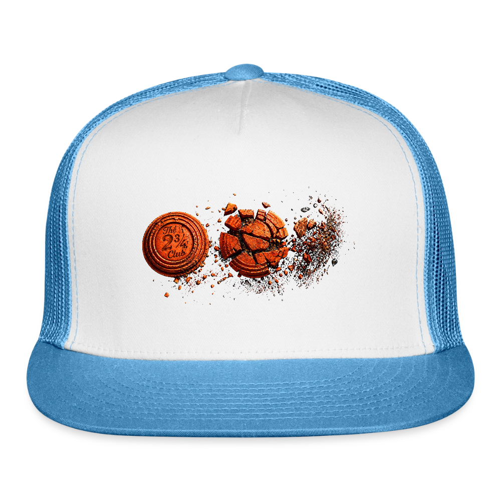 Clay Breaker Trucker Hat – The 2¾ Club - white/blue