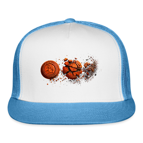 Clay Breaker Trucker Hat – The 2¾ Club - white/blue