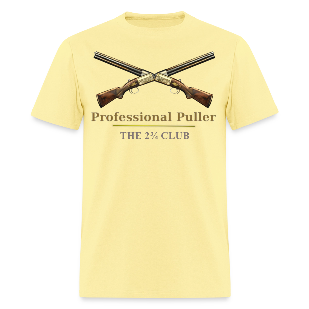Professional Puller Tee – The 2¾ Club (Trapper Series) - cornsilk