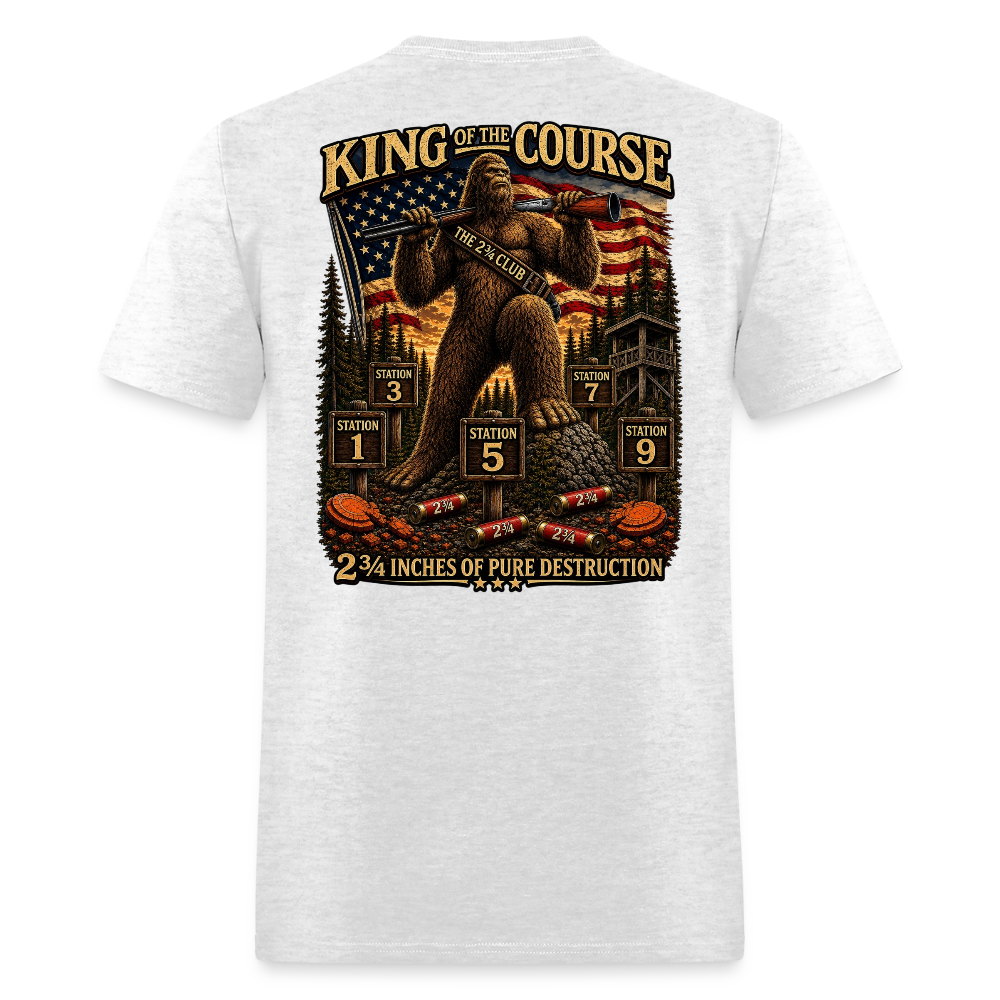 King of the Course – 2 3/4 Inches of Pure Destruction - light heather gray