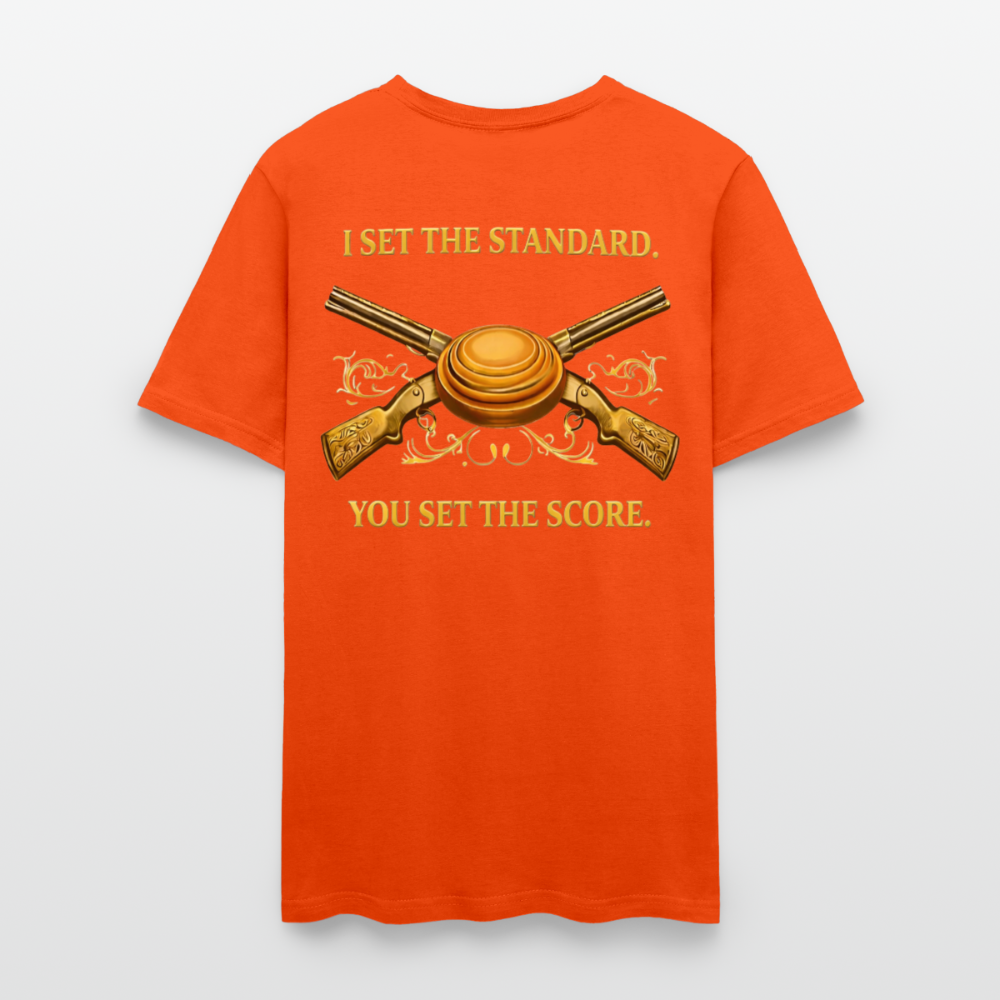 The Standard Setter Tee – Trapper Series (Dark) - orange