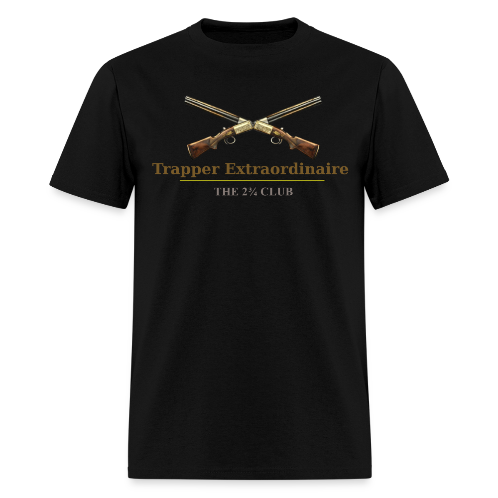 Trapper Extraordinaire Tee – The 2¾ Club (Trapper Series) - black