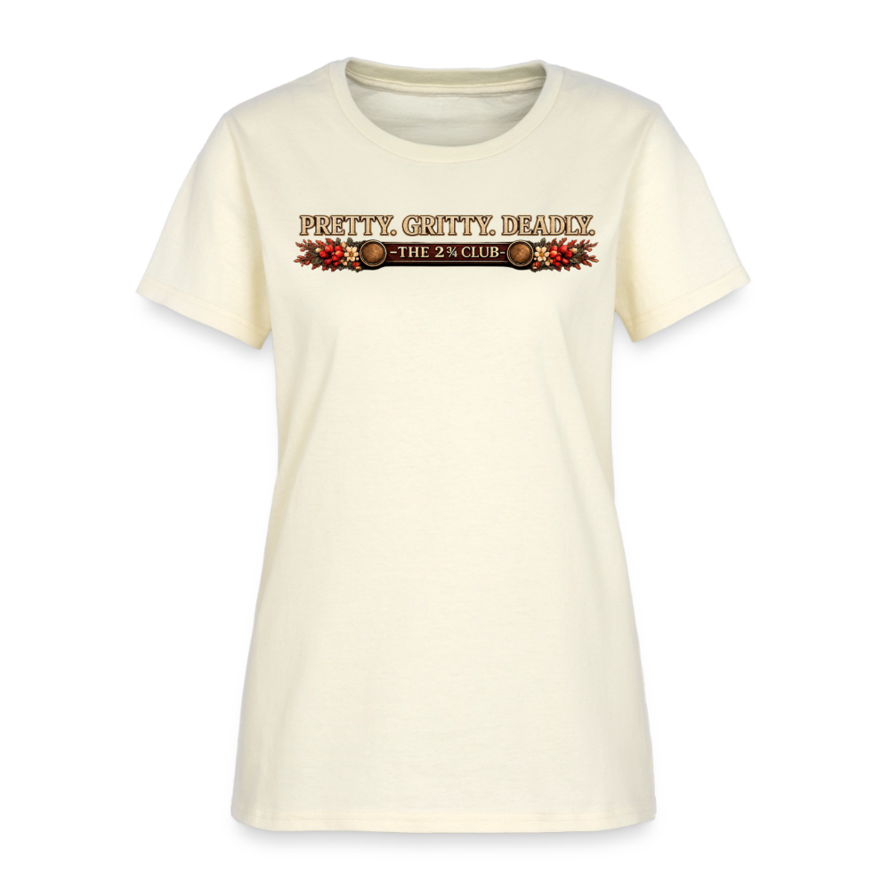 Shotgun Sweetheart - Freedom in Full Bloom Tee - off white