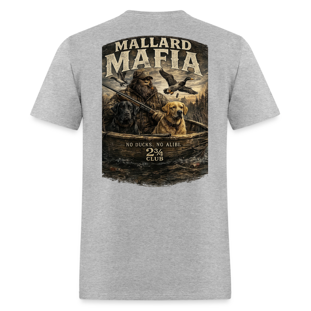 Mallard Mafia – No Ducks, No Alibi (Light) - heather gray