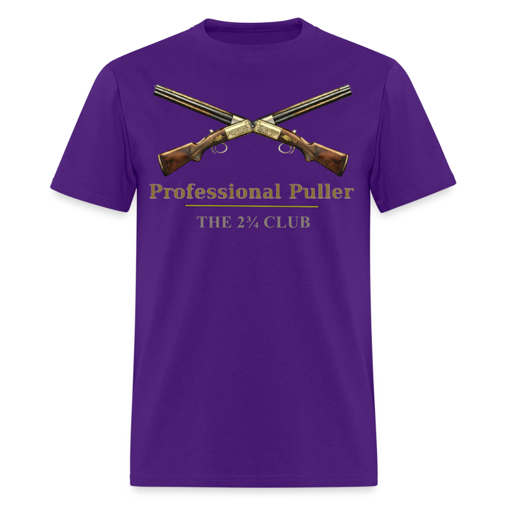 Professional Puller Tee – The 2¾ Club (Trapper Series) - purple