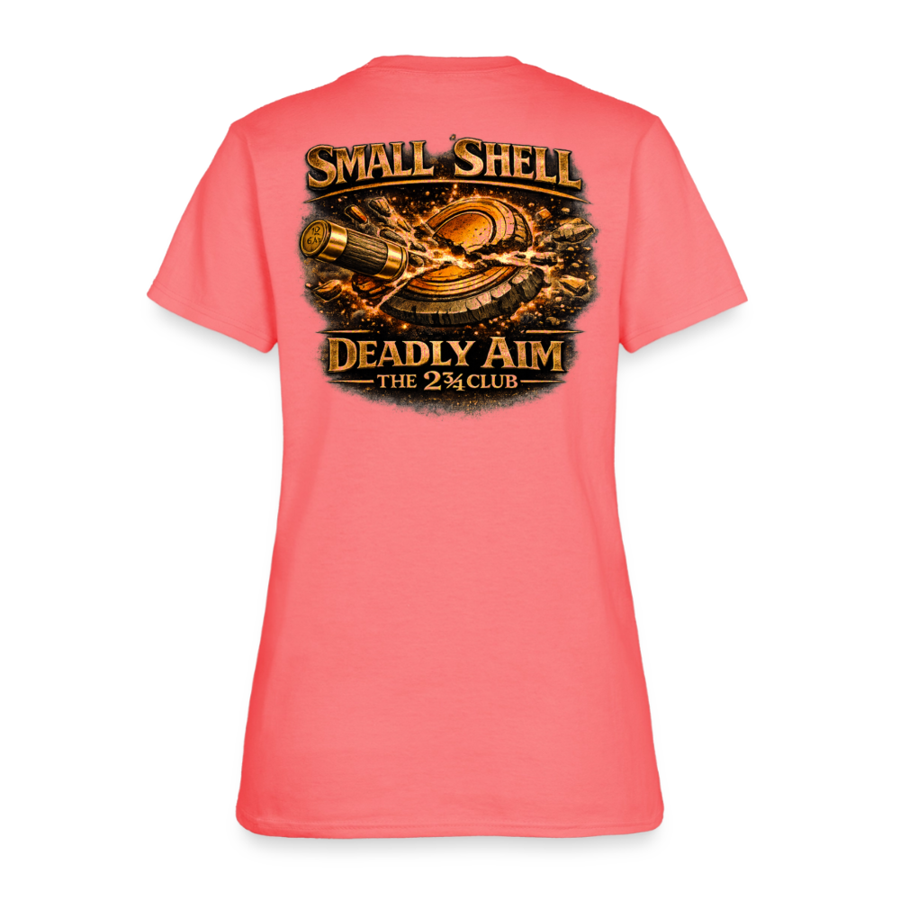Shotgun Sweetheart - Small Shell Deadly Aim (Light) - coral