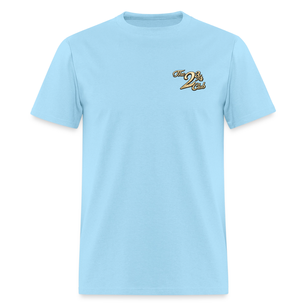 Sasquatch Spotter – He Missed. Sporting Clays T-Shirt - powder blue