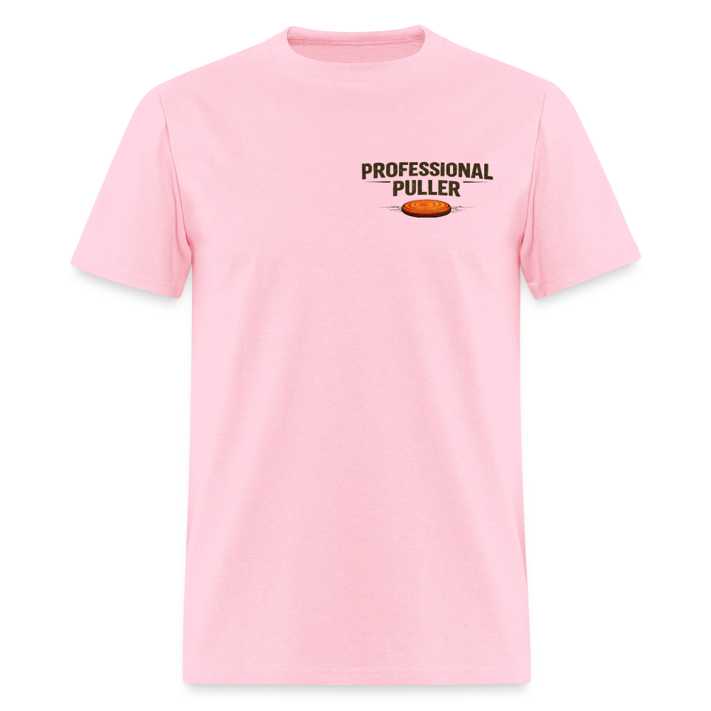 Professional Puller Tee – No Excuses Edition (Light) - pink
