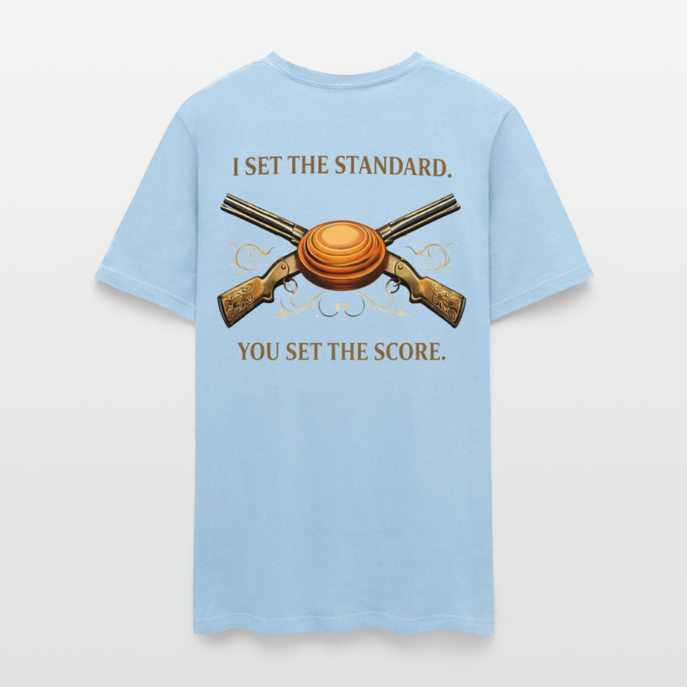 The Standard Setter Tee – Trapper Series (Light) - powder blue