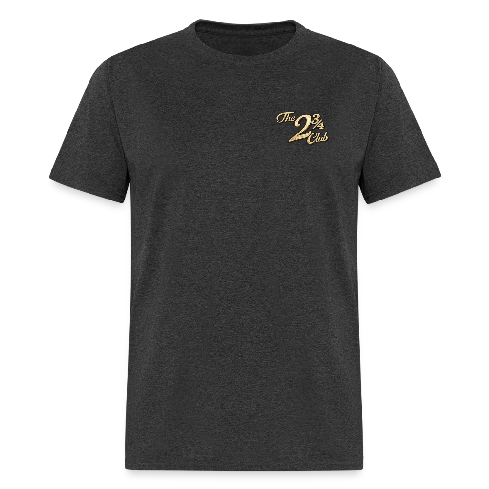 Sasquatch Spotter – He Missed. Sporting Clays T-Shirt - heather black
