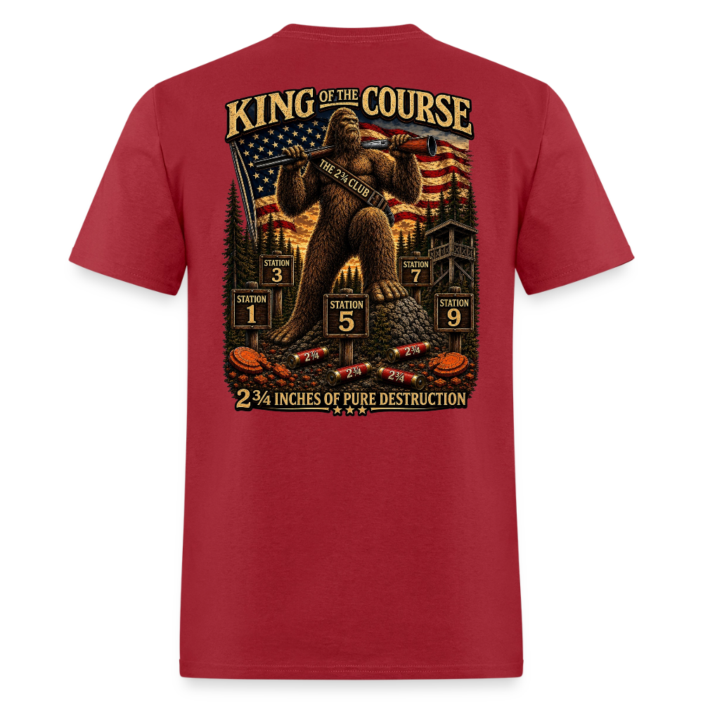 King of the Course – 2 3/4 Inches of Pure Destruction - dark red