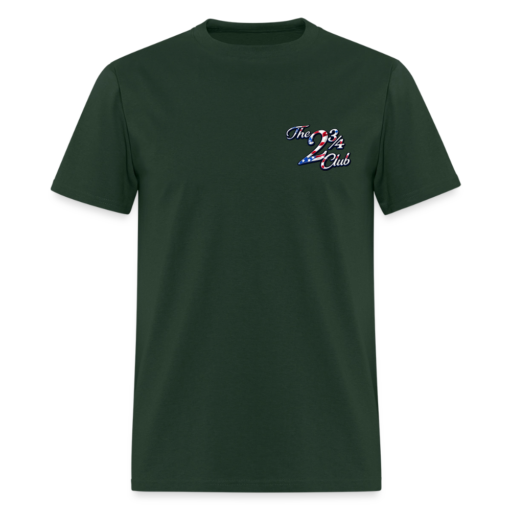 Freedom Fire – The 2¾ Club Patriot Crest Tee - forest green