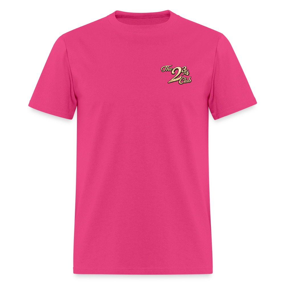 Sasquatch Spotter – He Missed. Sporting Clays T-Shirt - fuchsia