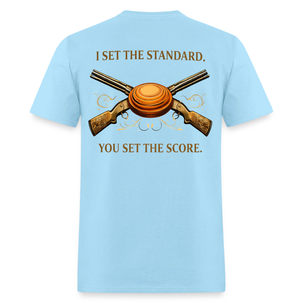 The Standard Setter Tee – Trapper Series (Light) - powder blue