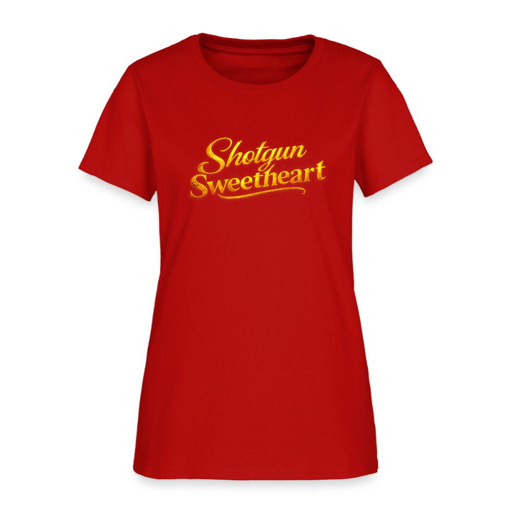 Shotgun Sweetheart - Small Shell Deadly Aim (Dark) - red