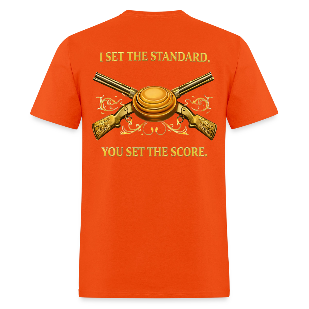 The Standard Setter Tee – Trapper Series (Dark) - orange