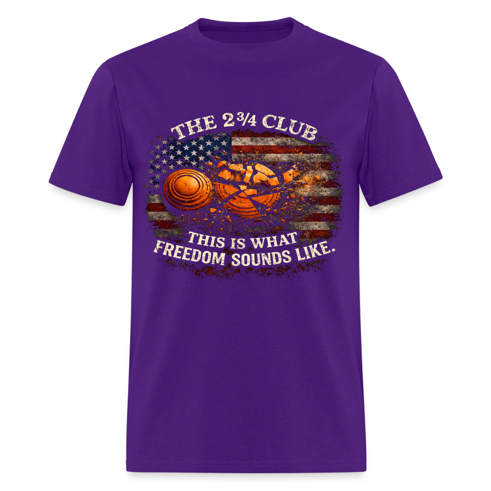 Clay Break Freedom Tee - purple