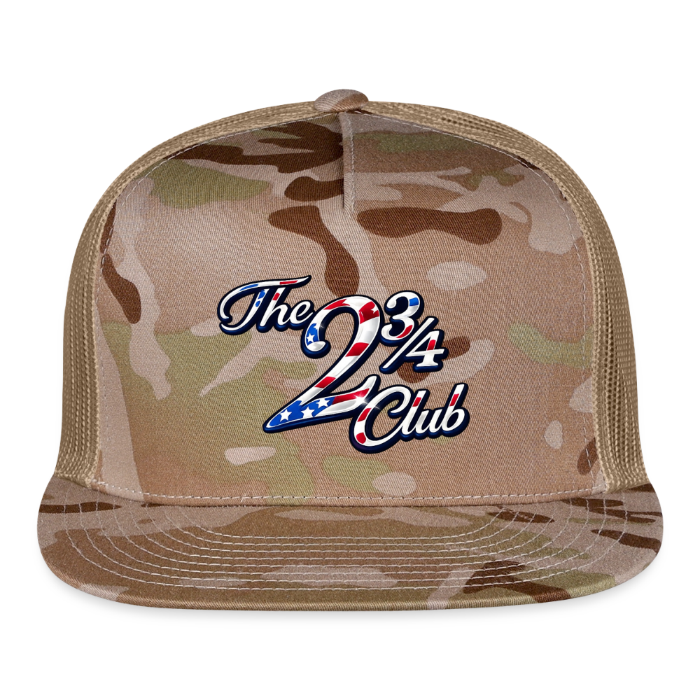 'Merica Trucker Hat - MultiCam\tan