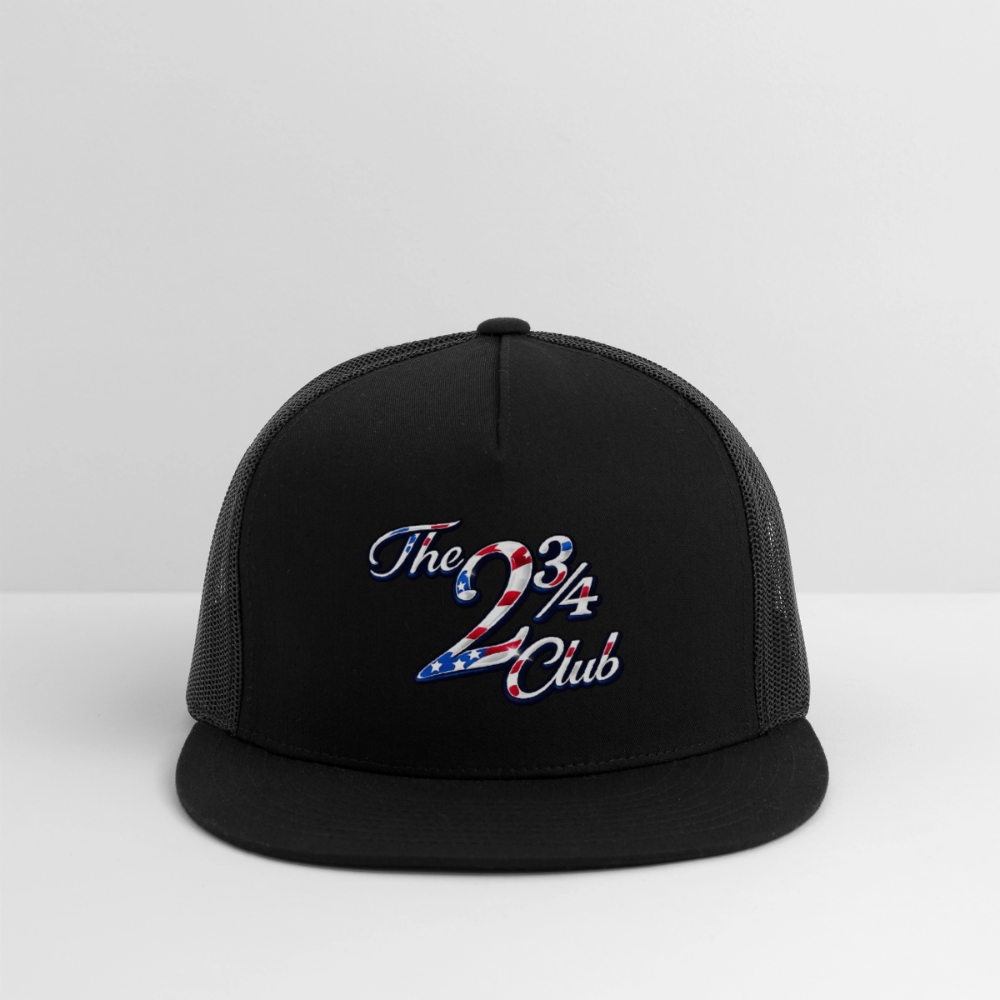Americana Trucker Hat - black/black