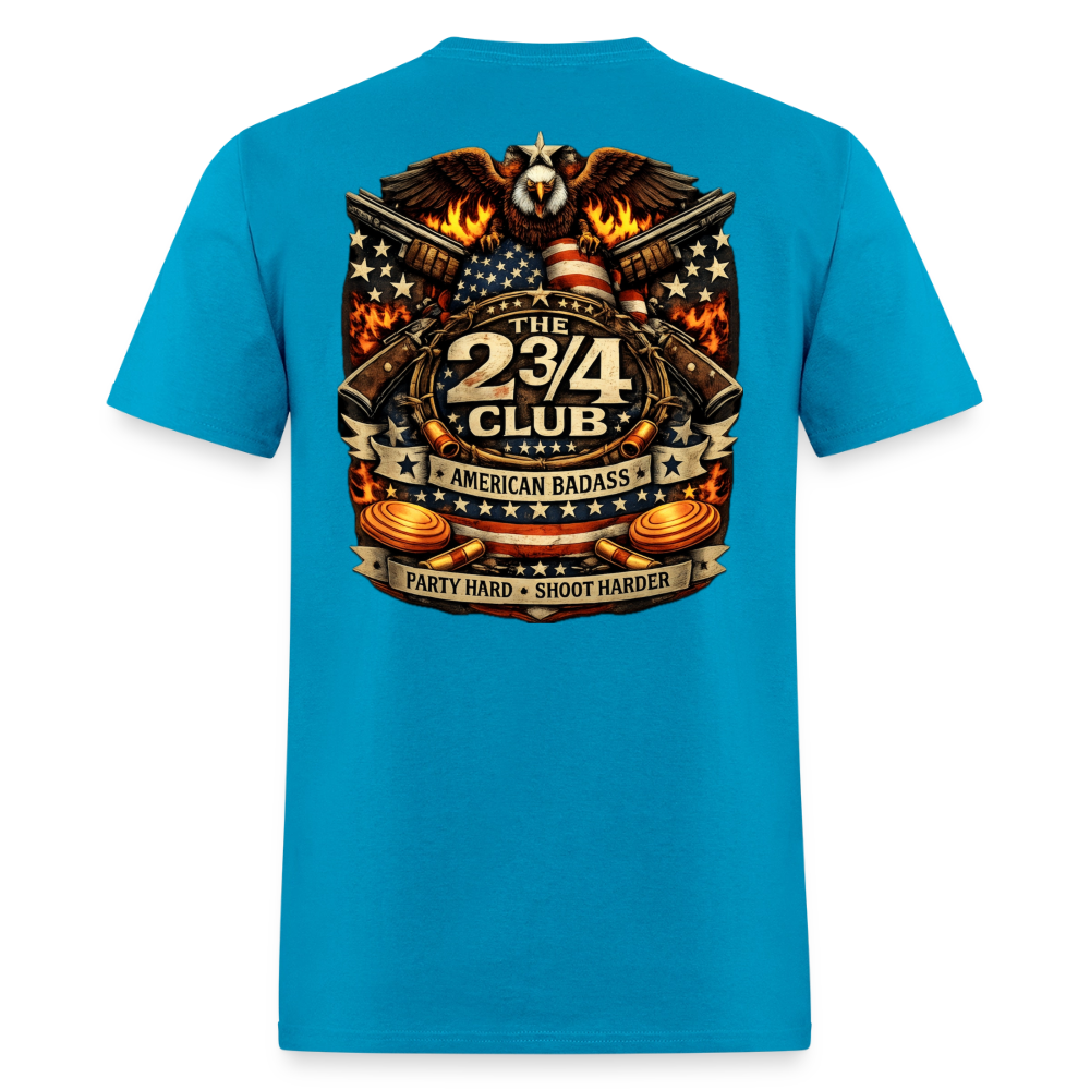 American Badass Tee - turquoise