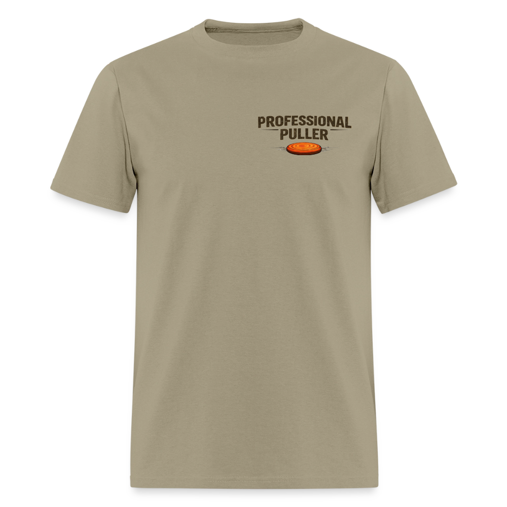 Professional Puller Tee – No Excuses Edition (Light) - khaki