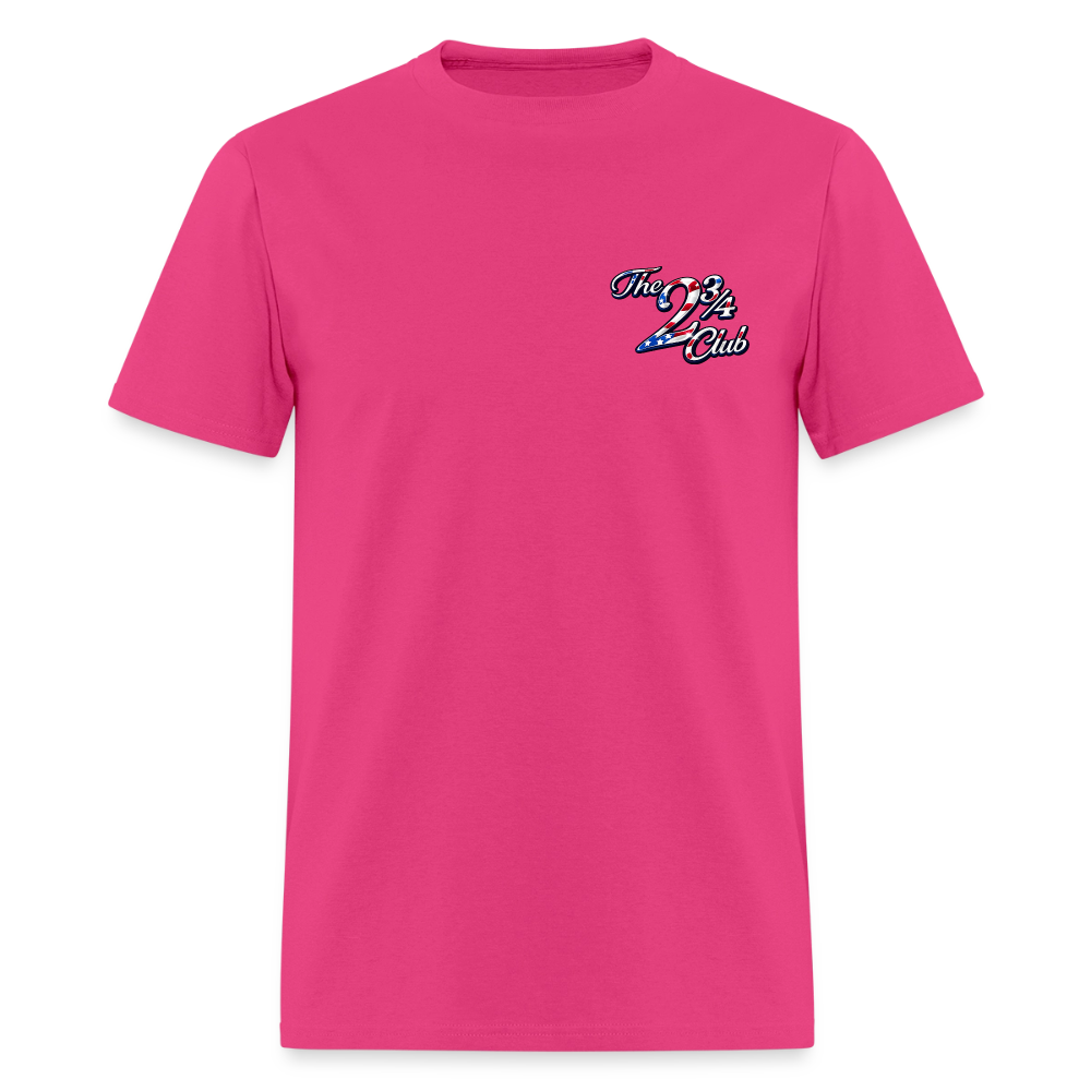 American Badass Tee - fuchsia