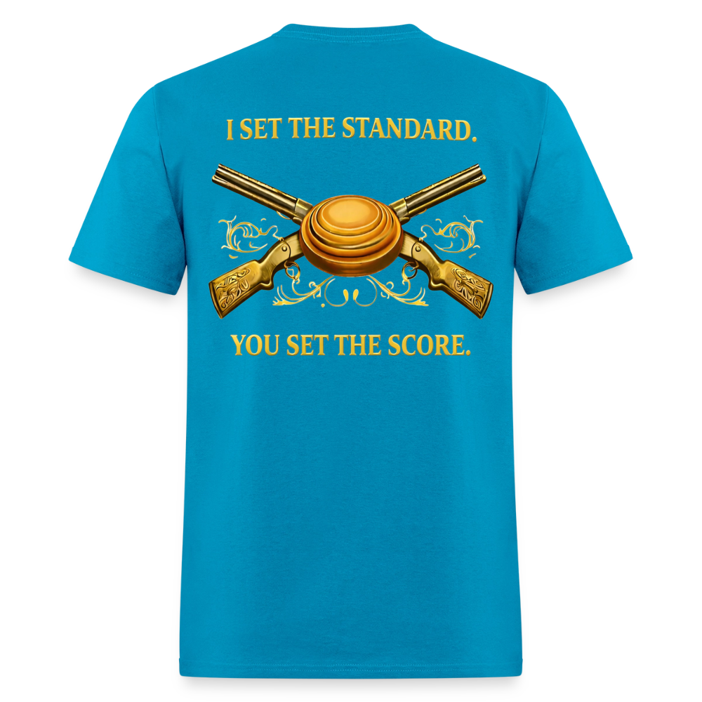 The Standard Setter Tee – Trapper Series (Dark) - turquoise