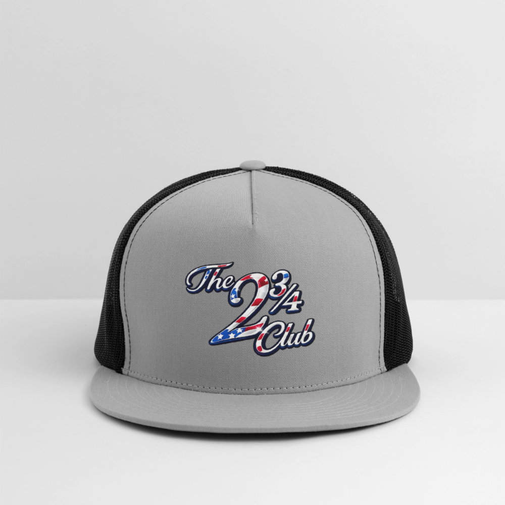 Americana Trucker Hat - gray/black