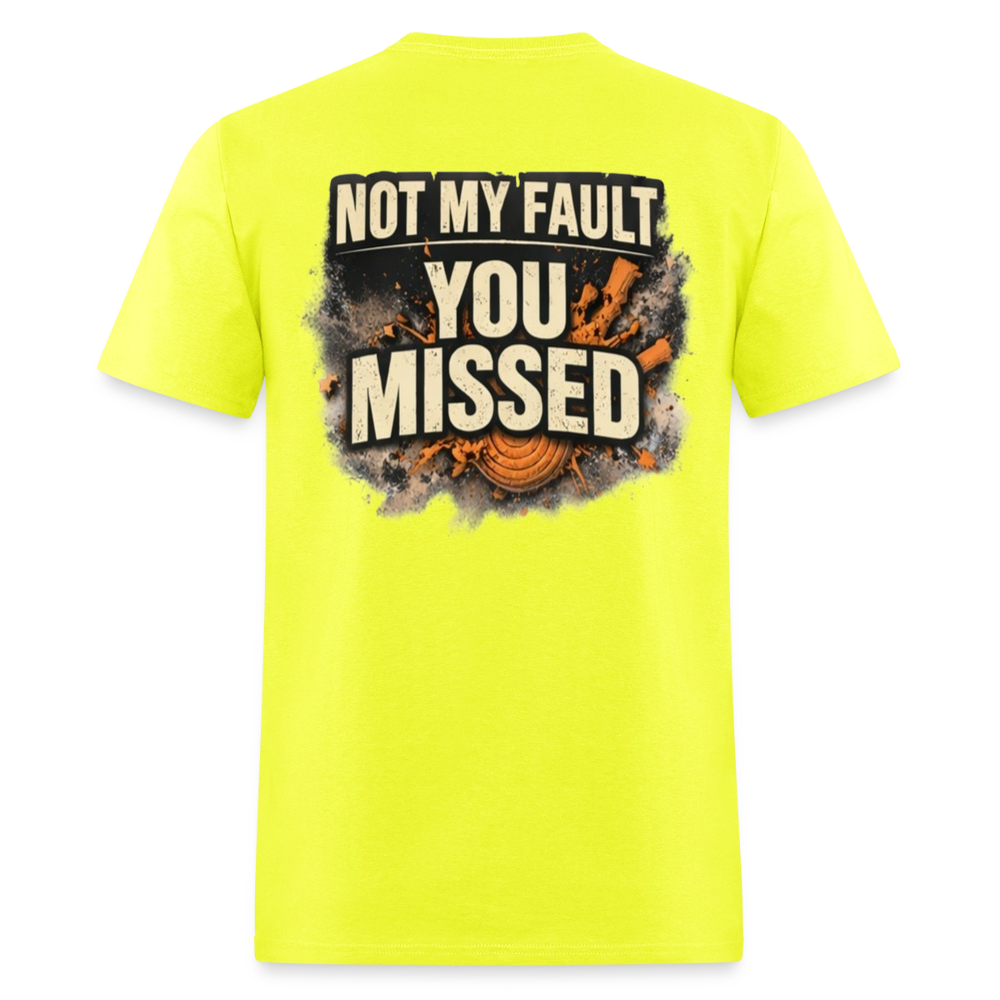 Professional Puller Tee – No Excuses Edition (Light) - safety green