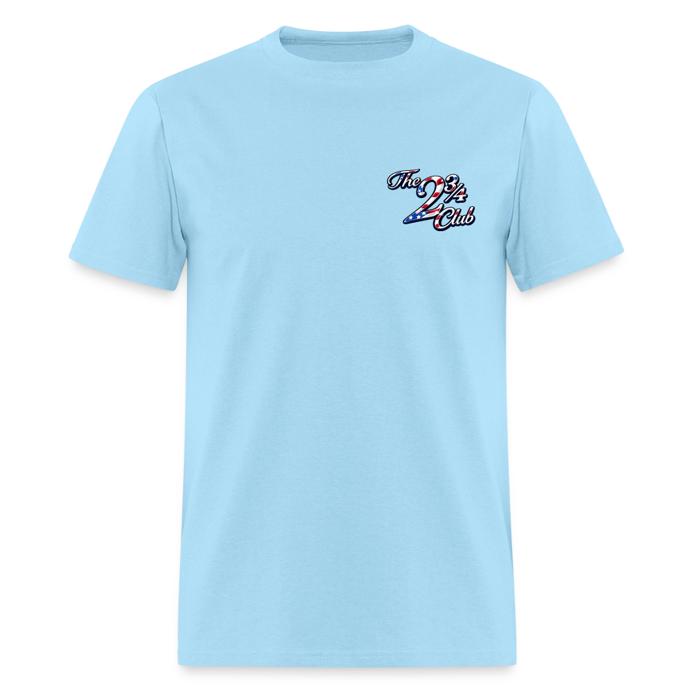 American Badass Tee - powder blue