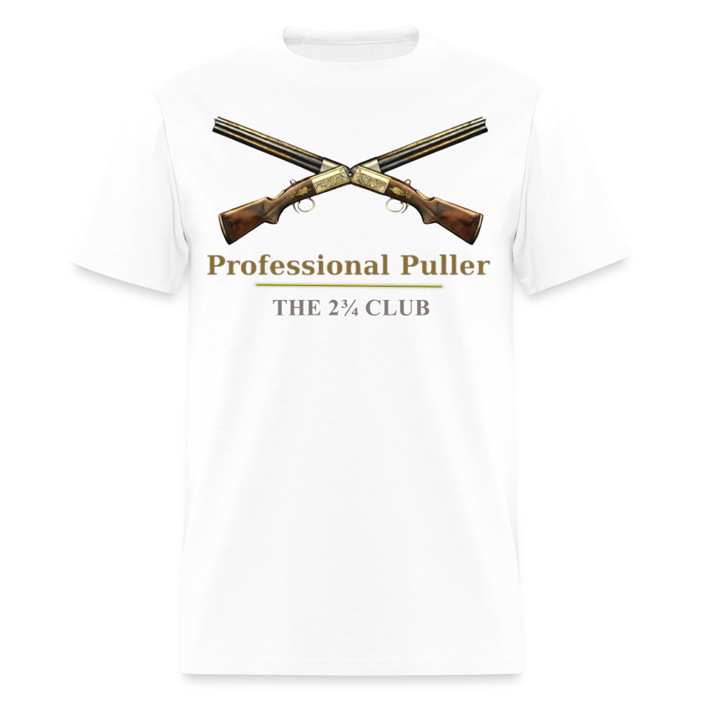 Professional Puller Tee – The 2¾ Club (Trapper Series) - white