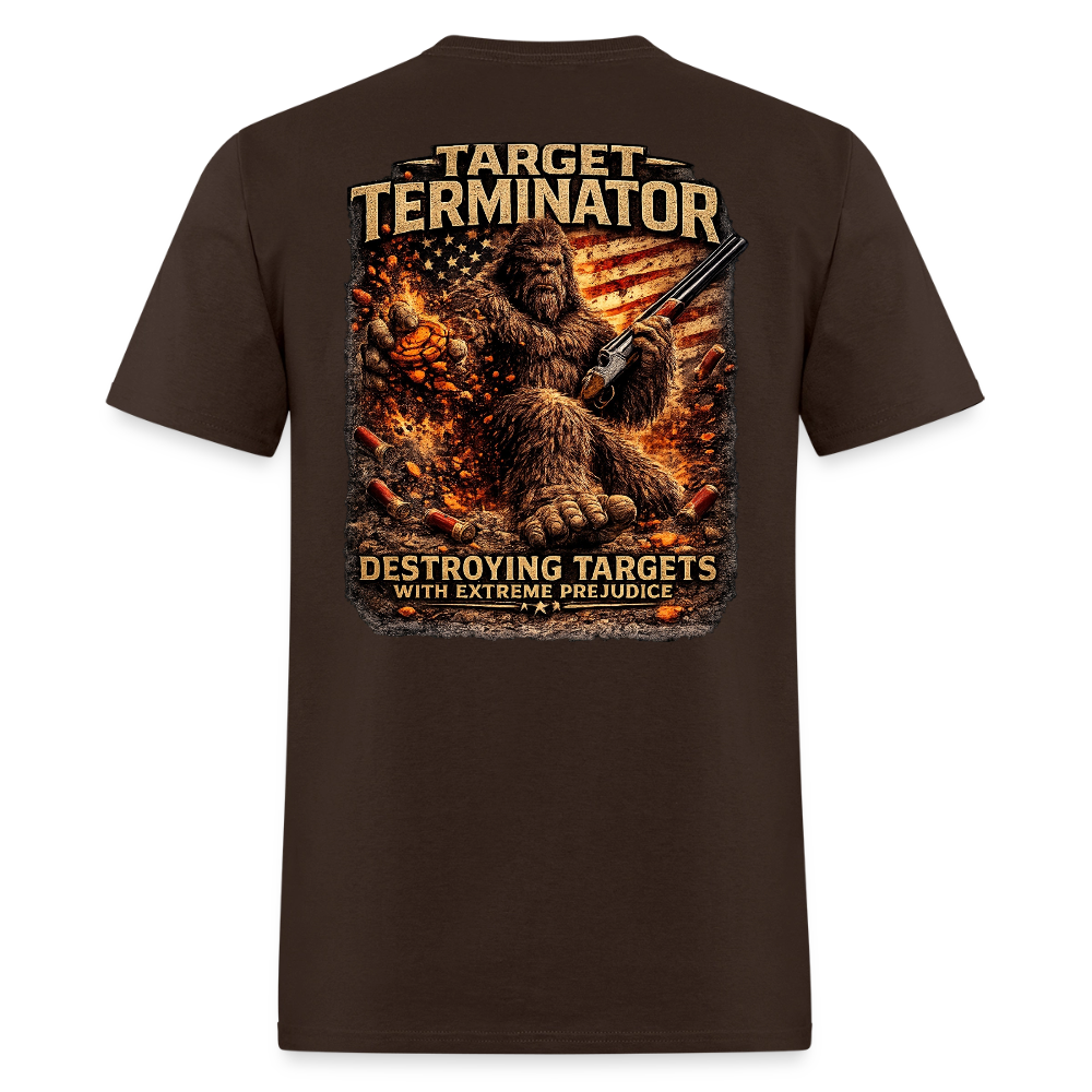 Sasquatch Target Terminator – Destroying Targets With Extreme Prejudice - brown