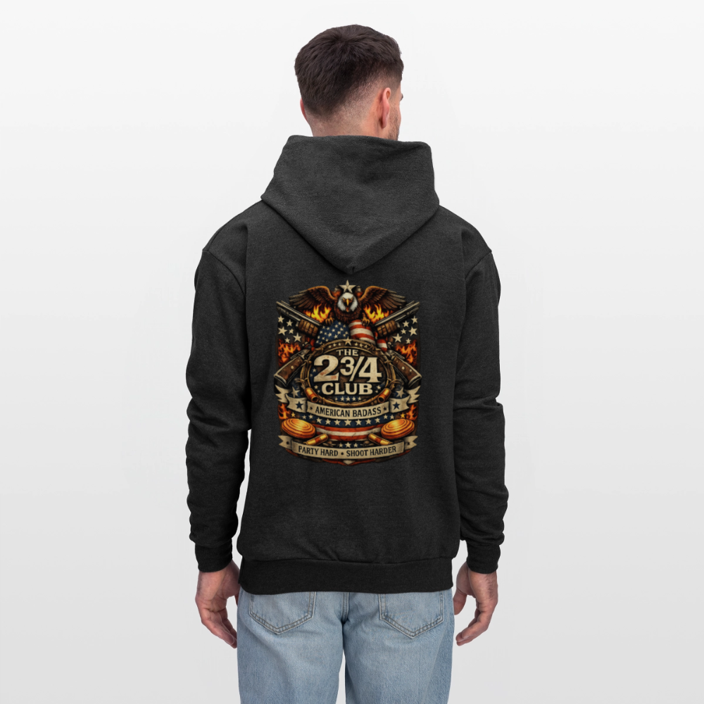 American Badass Hoodie - charcoal grey