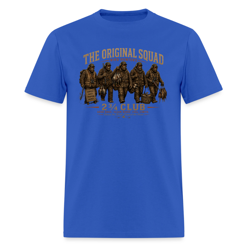 THE ORIGINAL SQUAD – BIRD HUNTERS - royal blue