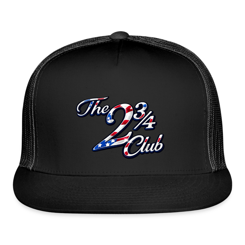 'Merica Trucker Hat - black/black